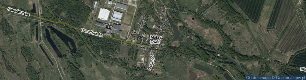 Zdjęcie satelitarne Stefana Batorego ul.